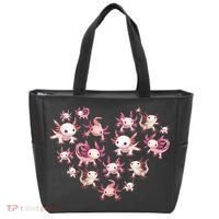 Axolotl Axolotl Heart Cute Tote Bag thumb 0