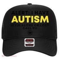 Autism Awareness I Have Autism Call 911 Hat thumb 0
