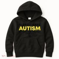 Autism Awareness I Have Autism Call 911 Kids Hoodie thumb 0