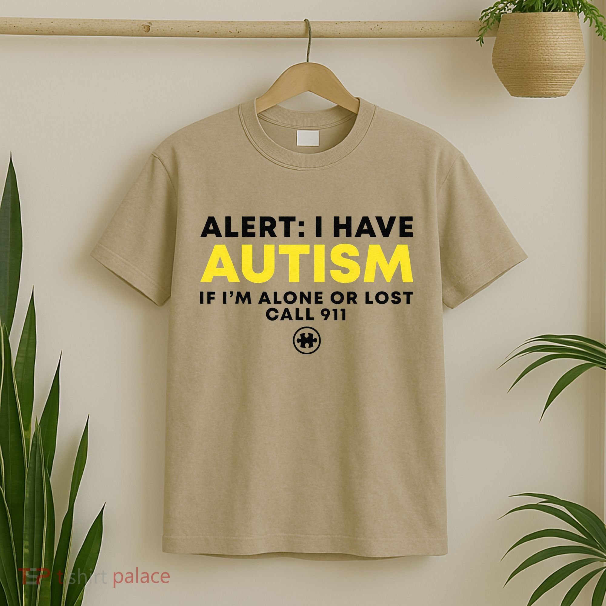 Autism Awareness I Have Autism Call 911 T-Shirt