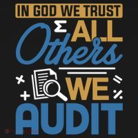 Auditor Accounting In God We Trust All Others We Audit Gift Women's Hoodie thumb 2