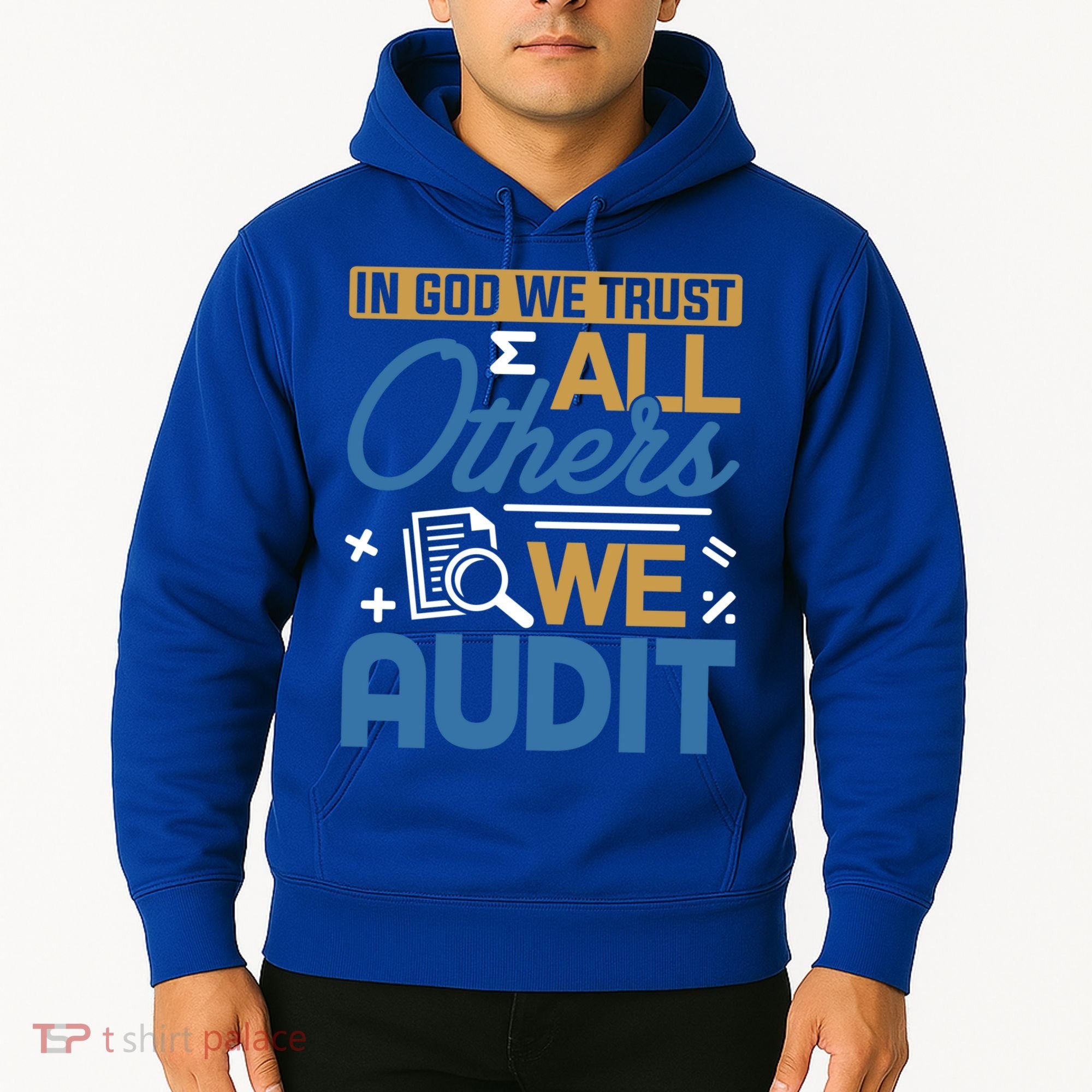 Auditor Accounting In God We Trust All Others We Audit Gift Hoodie