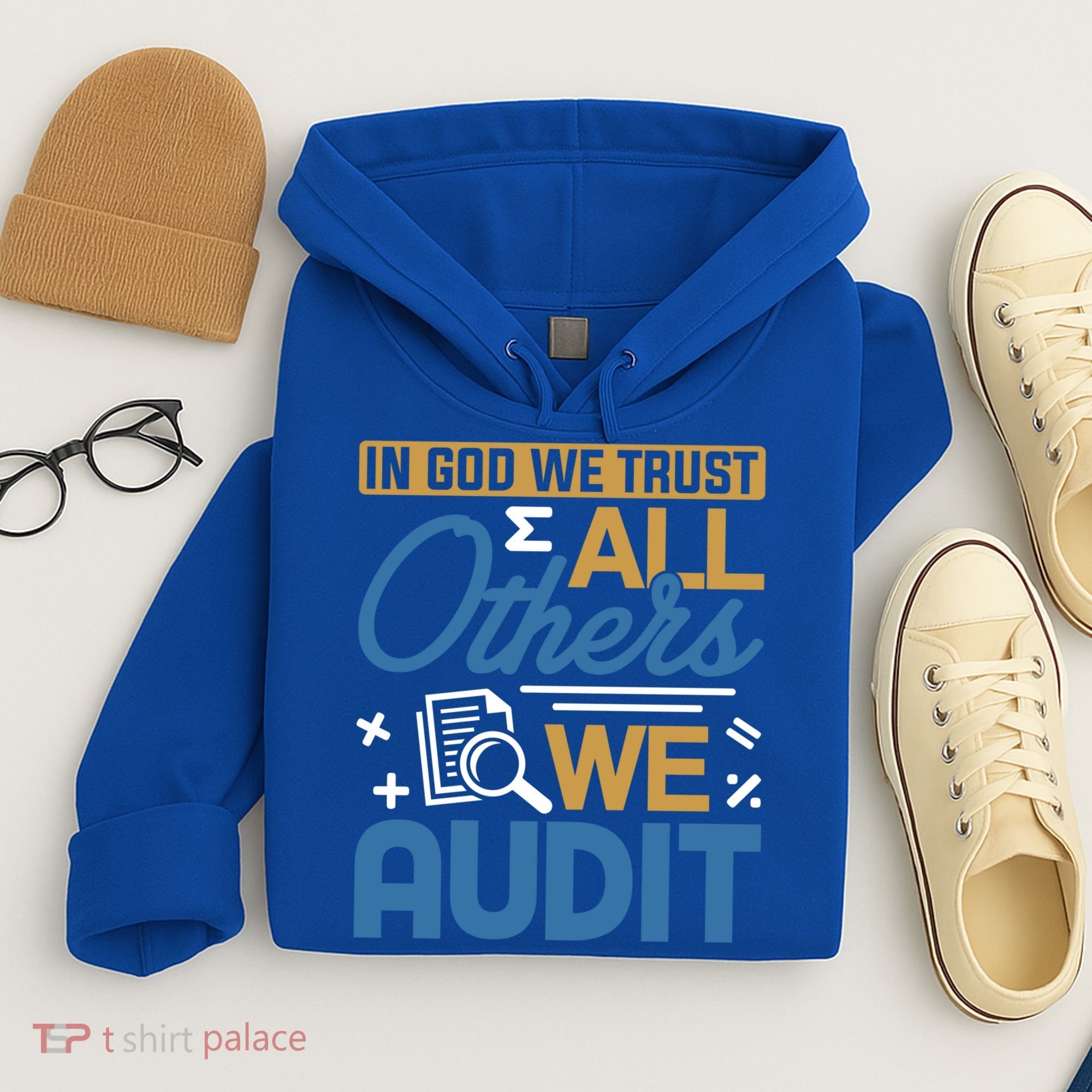 Auditor Accounting In God We Trust All Others We Audit Gift Hoodie