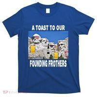Abraham Abe In Great Gift 4th Of July Usa Funny Ben Drankin Meaningful Gift T-Shirt thumb 0