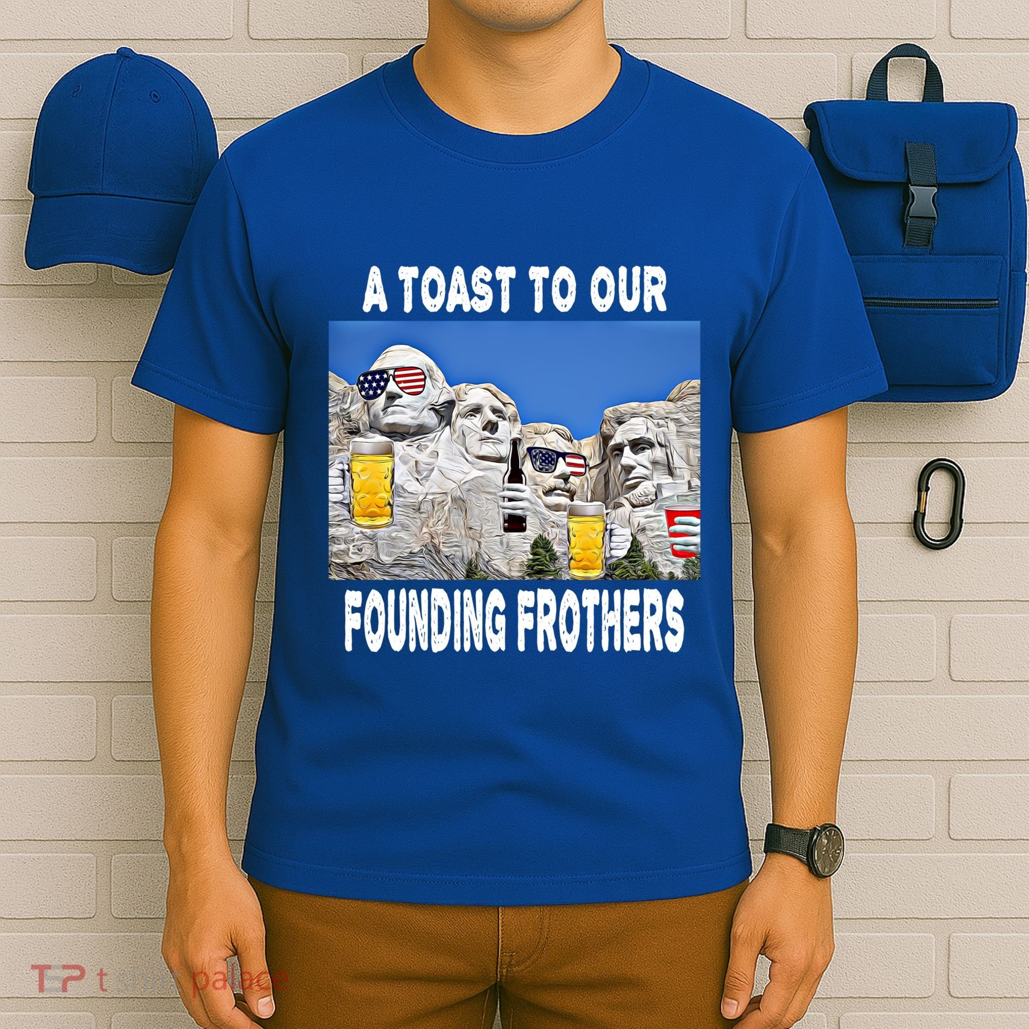 Abraham Abe In Great Gift 4th Of July Usa Funny Ben Drankin Meaningful Gift T-Shirt