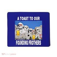 Abraham Abe In Great Gift 4th Of July Usa Funny Ben Drankin Meaningful Gift Mousepad thumb 0