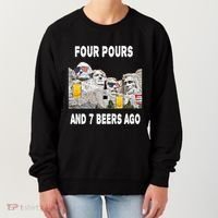 Abraham Abe In Cool Gift 4th Of July Usa Funny Ben Drankin Great Gift Women's Sweatshirt thumb 0