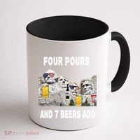 Abraham Abe In Cool Gift 4th Of July Usa Funny Ben Drankin Great Gift Coffee Mug thumb 1