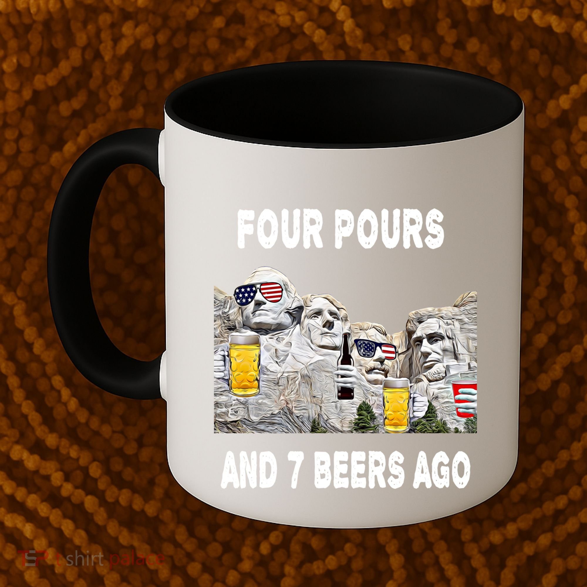Abraham Abe In Cool Gift 4th Of July Usa Funny Ben Drankin Great Gift Coffee Mug