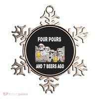 Abraham Abe In Cool Gift 4th Of July Usa Funny Ben Drankin Great Gift Ornament thumb 0