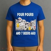 Abraham Abe In Cool Gift 4th Of July Usa Funny Ben Drankin Great Gift T-Shirt thumb 3