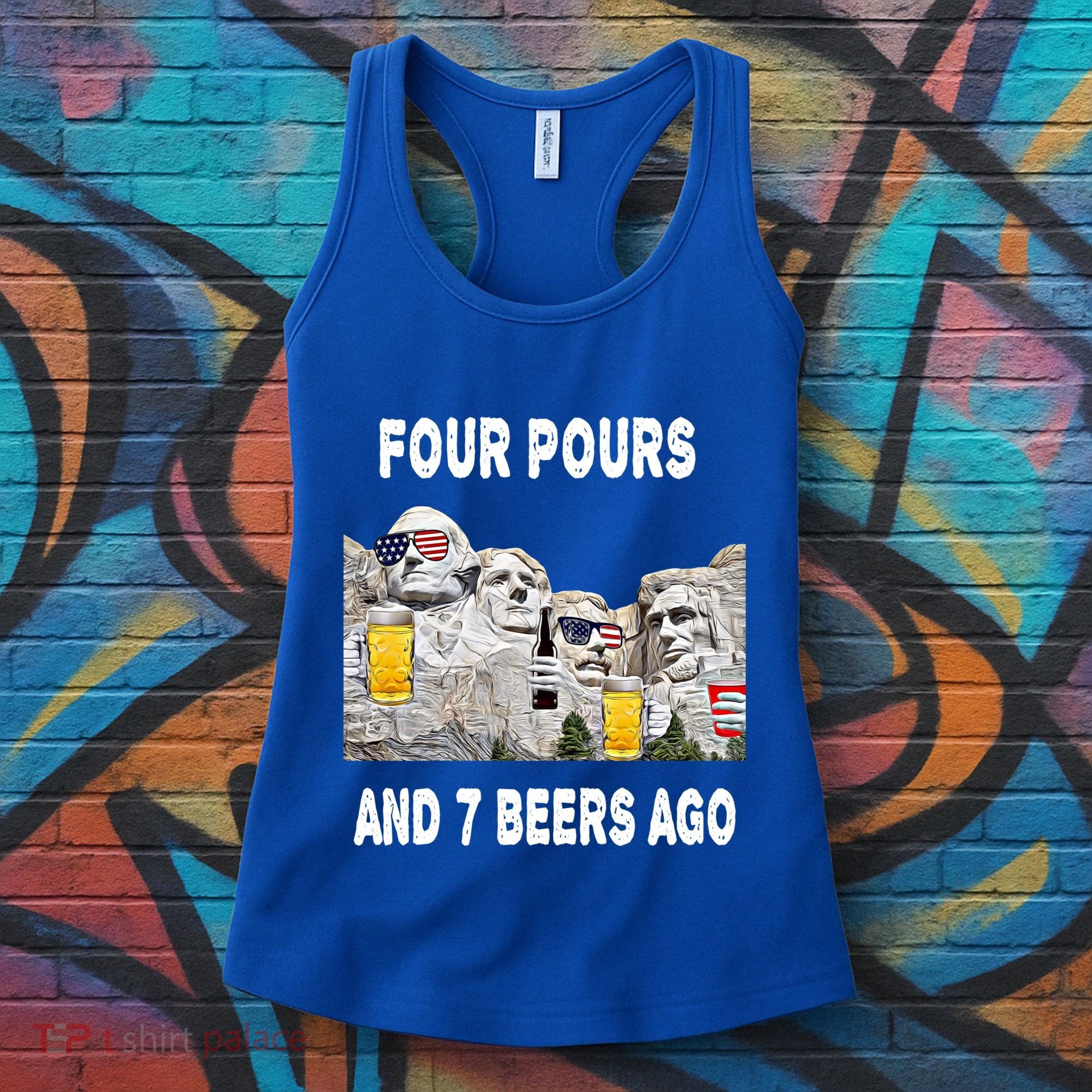 Abraham Abe In Cool Gift 4th Of July Usa Funny Ben Drankin Great Gift Women's Tank Top