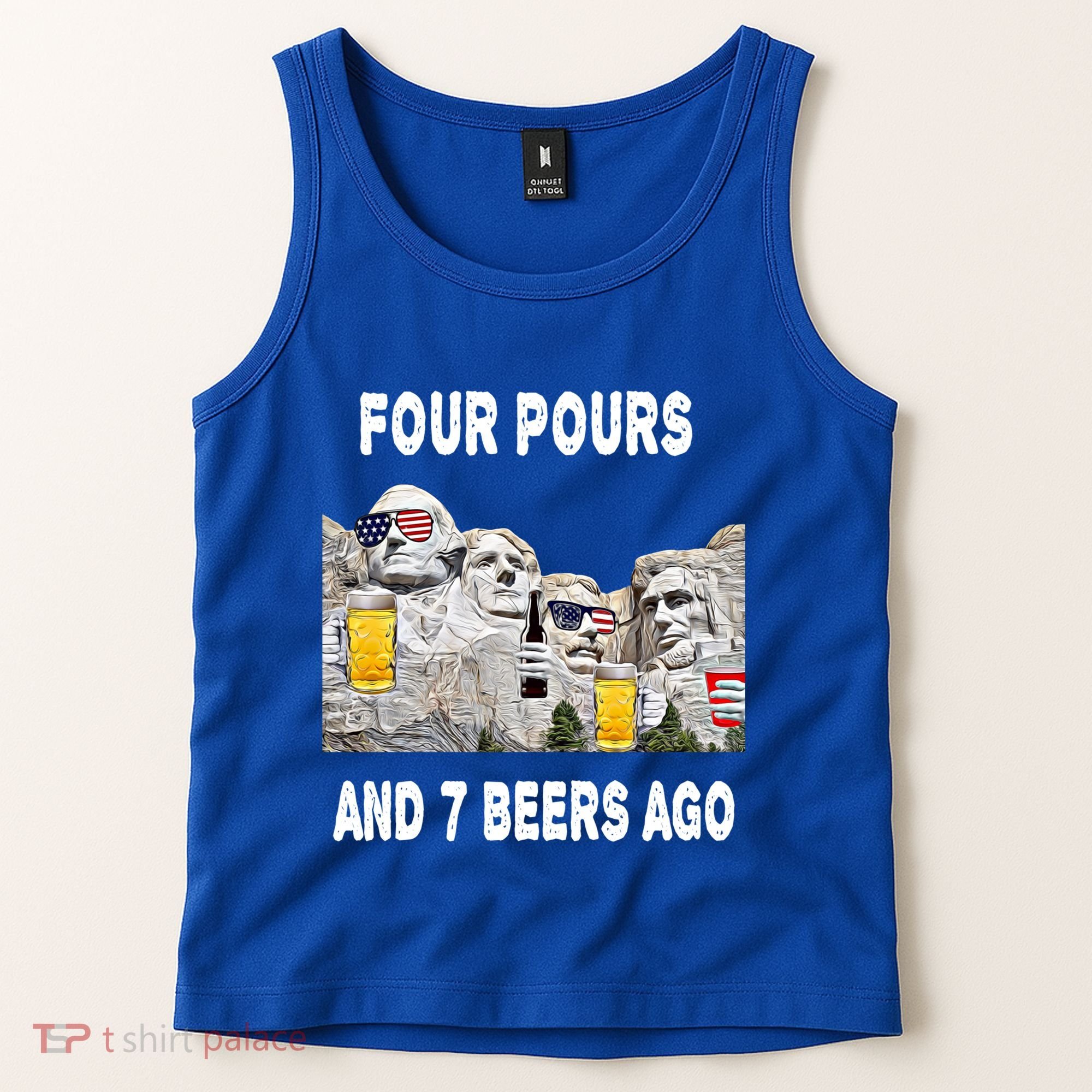 Abraham Abe In Cool Gift 4th Of July Usa Funny Ben Drankin Great Gift Tank Top