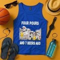 Abraham Abe In Cool Gift 4th Of July Usa Funny Ben Drankin Great Gift Tank Top thumb 4