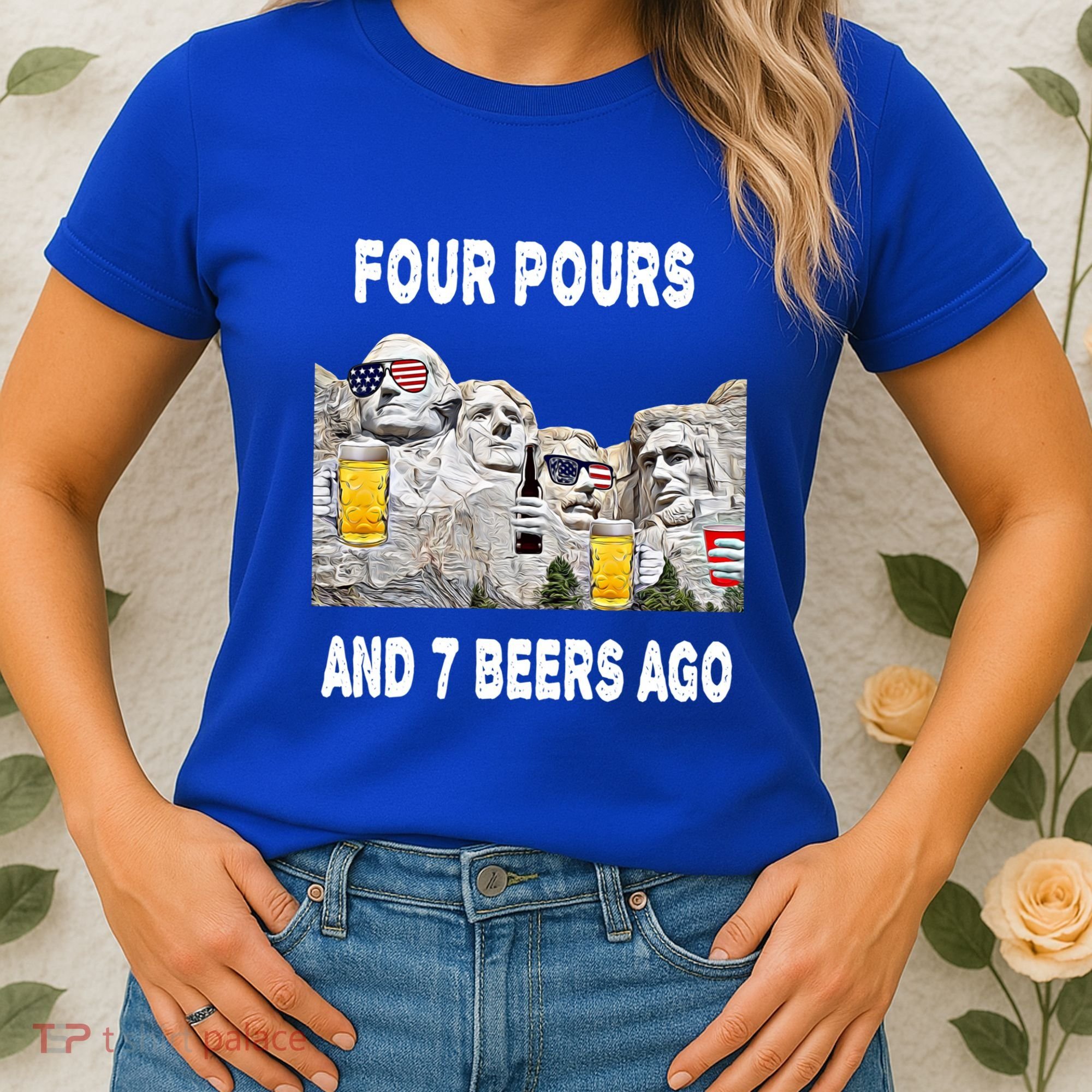 Abraham Abe In Cool Gift 4th Of July Usa Funny Ben Drankin Great Gift Women's T-Shirt