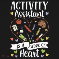 Activity Assistant Is A Work Of Heart Activity Assistant Gift Pajama Set thumb 2