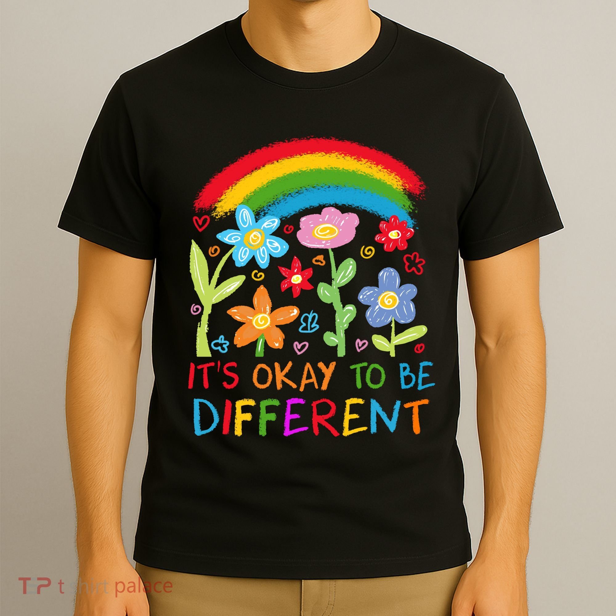 Autism Awareness ItS Ok To Be Different T-Shirt