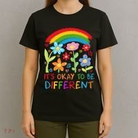 Autism Awareness ItS Ok To Be Different T-Shirt thumb 4