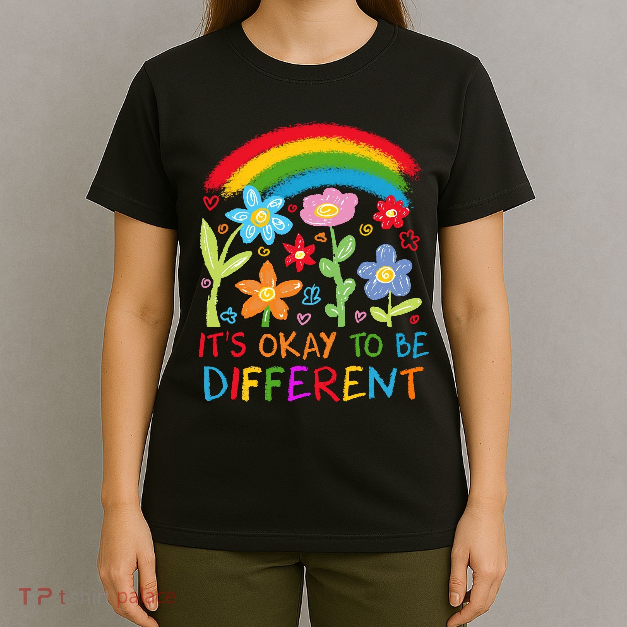 Autism Awareness ItS Ok To Be Different T-Shirt