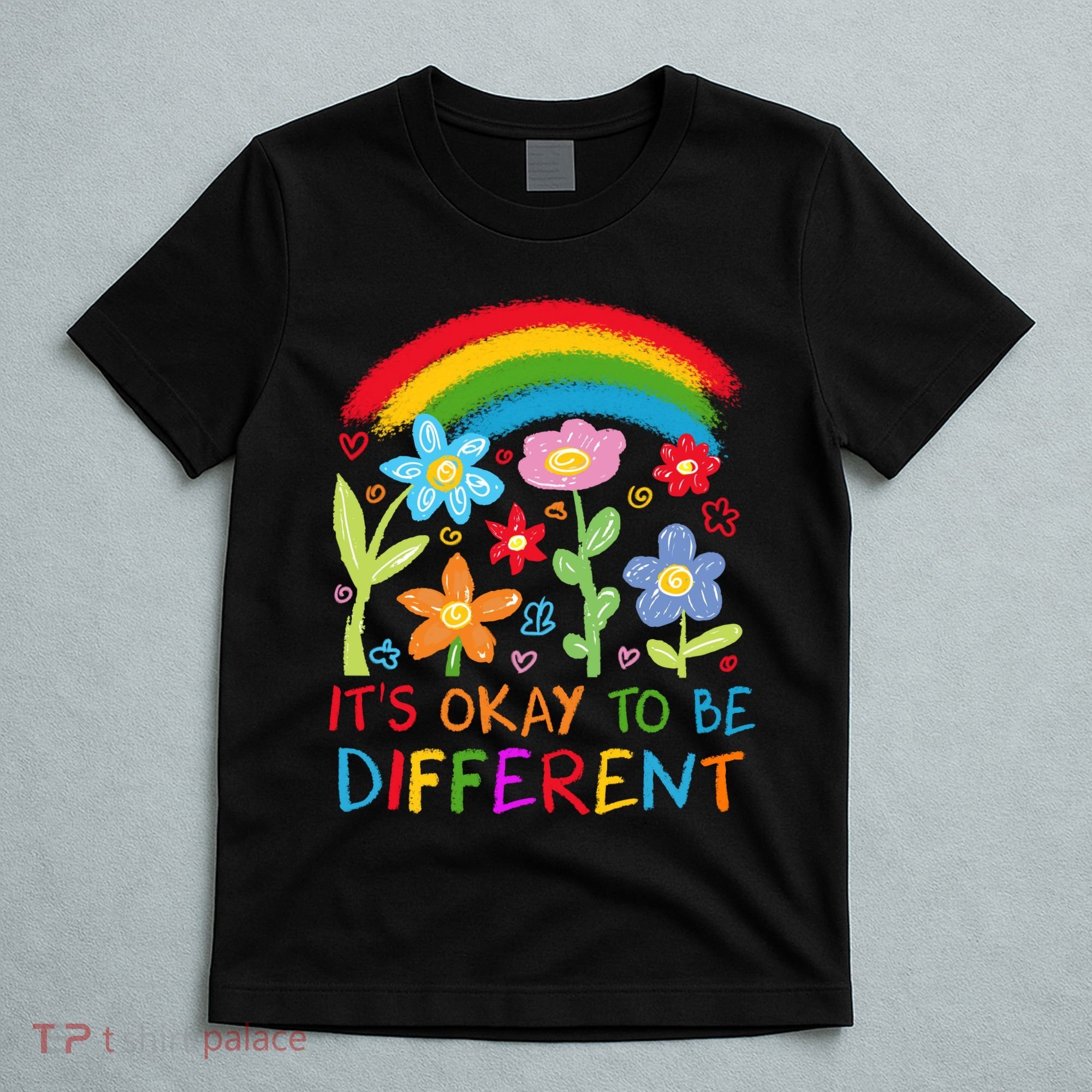 Autism Awareness ItS Ok To Be Different T-Shirt