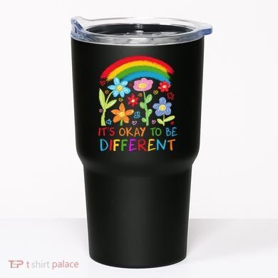 Autism Awareness ItS Ok To Be Different Tumbler