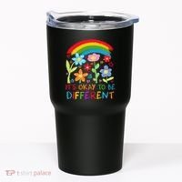 Autism Awareness ItS Ok To Be Different Tumbler thumb 0