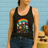 Autism Awareness ItS Ok To Be Different Women's Tank Top thumb 2