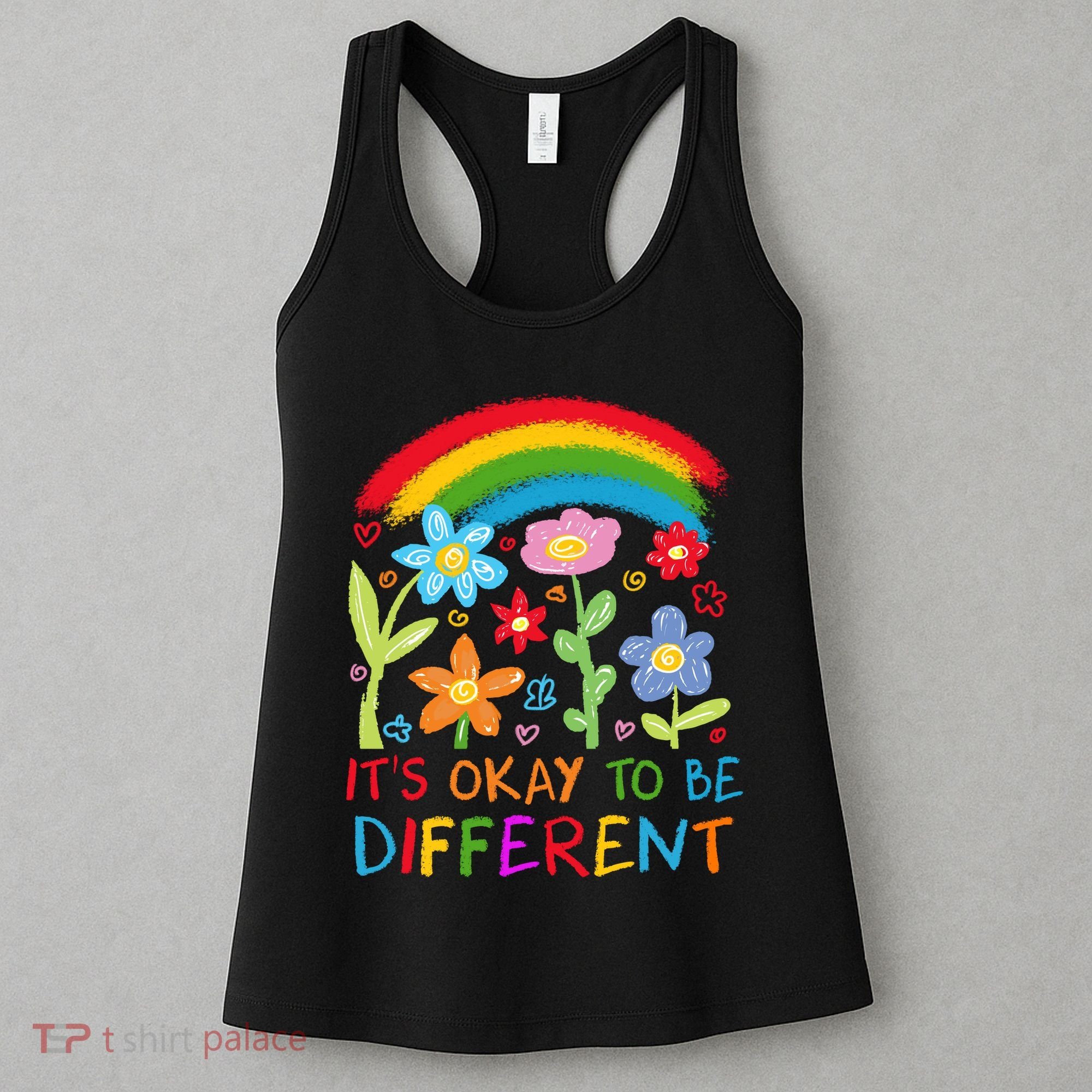 Autism Awareness ItS Ok To Be Different Women's Tank Top
