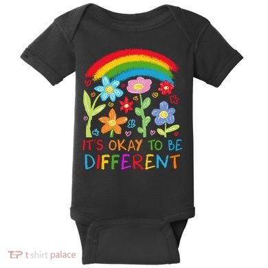 Autism Awareness ItS Ok To Be Different Baby Bodysuit