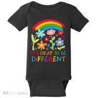 Autism Awareness ItS Ok To Be Different Baby Bodysuit thumb 0