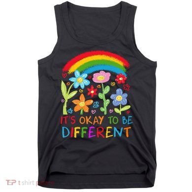 Autism Awareness ItS Ok To Be Different Tank Top