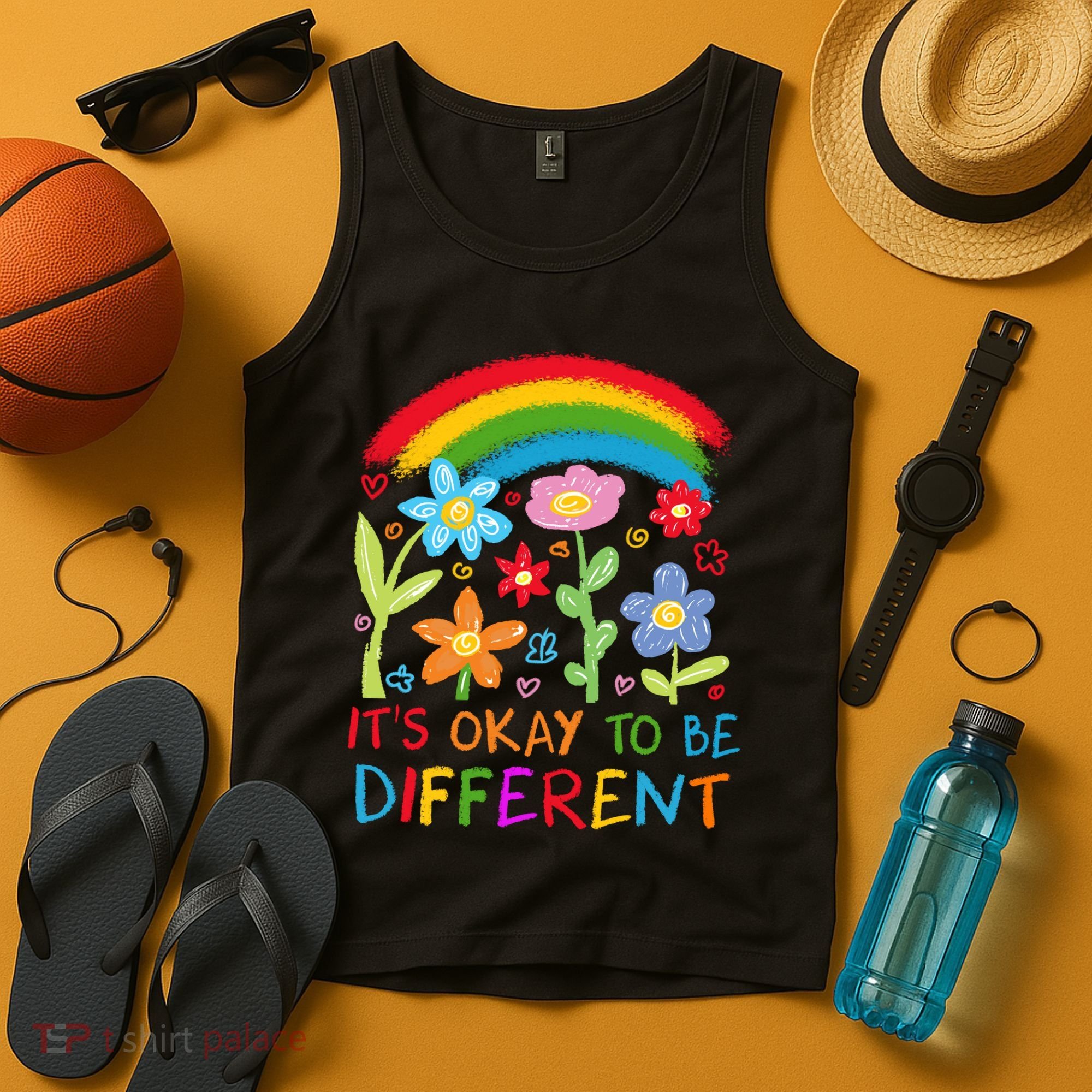 Autism Awareness ItS Ok To Be Different Tank Top