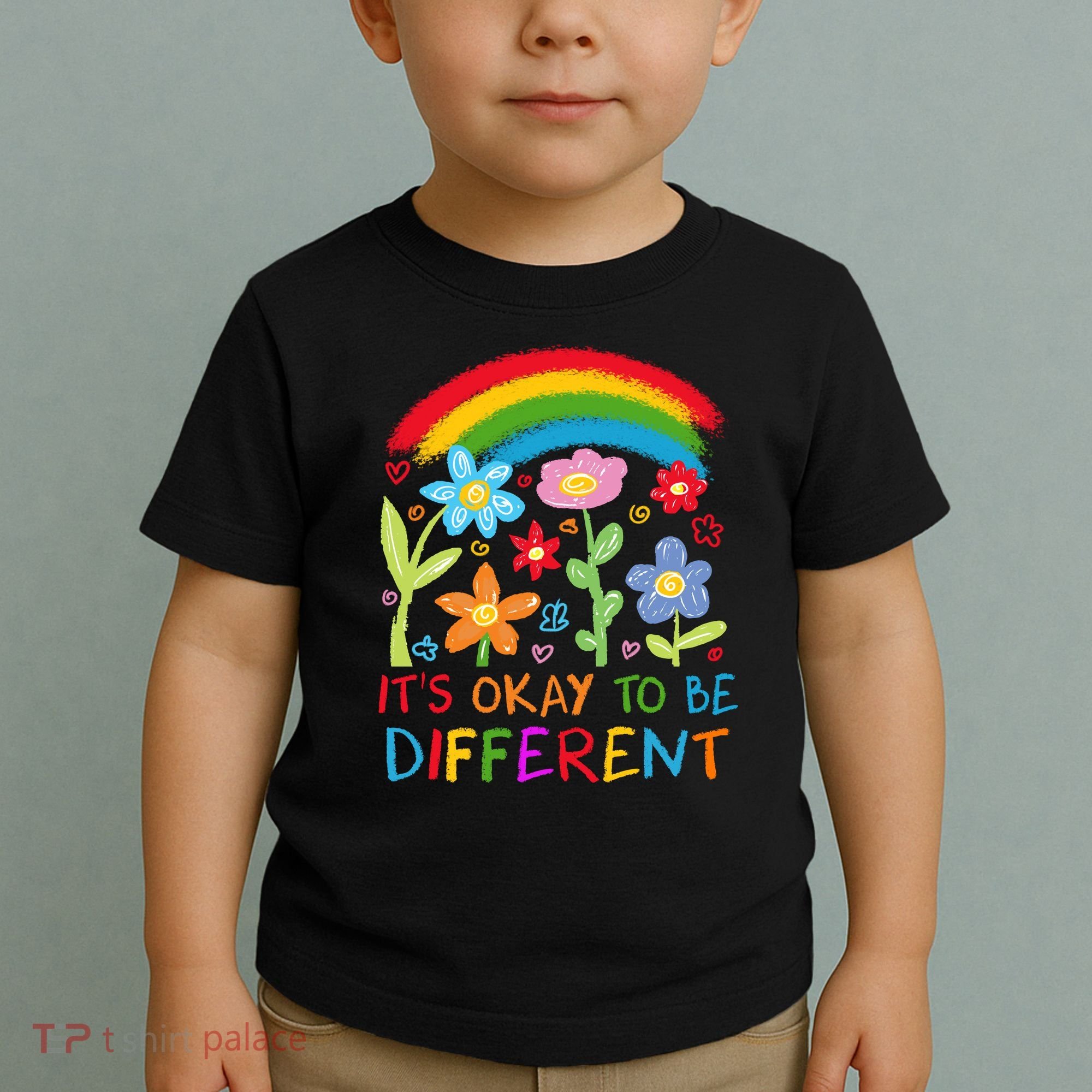 Autism Awareness ItS Ok To Be Different Toddler T-Shirt