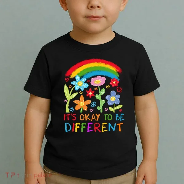 Autism Awareness ItS Ok To Be Different Toddler T-Shirt