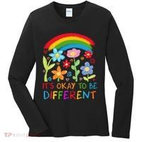 Autism Awareness ItS Ok To Be Different Women's Long Sleeve Shirt thumb 0