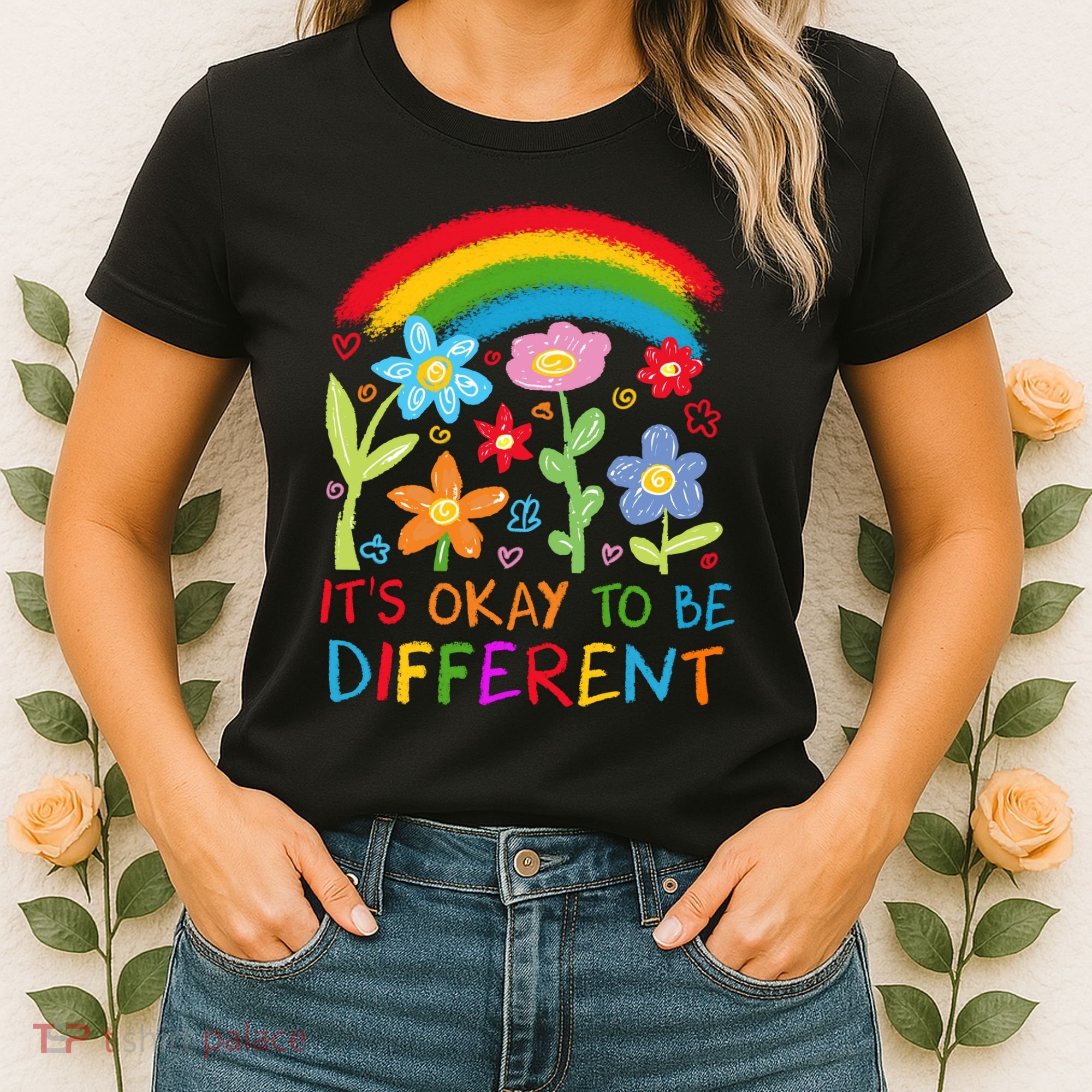 Autism Awareness ItS Ok To Be Different Women's T-Shirt