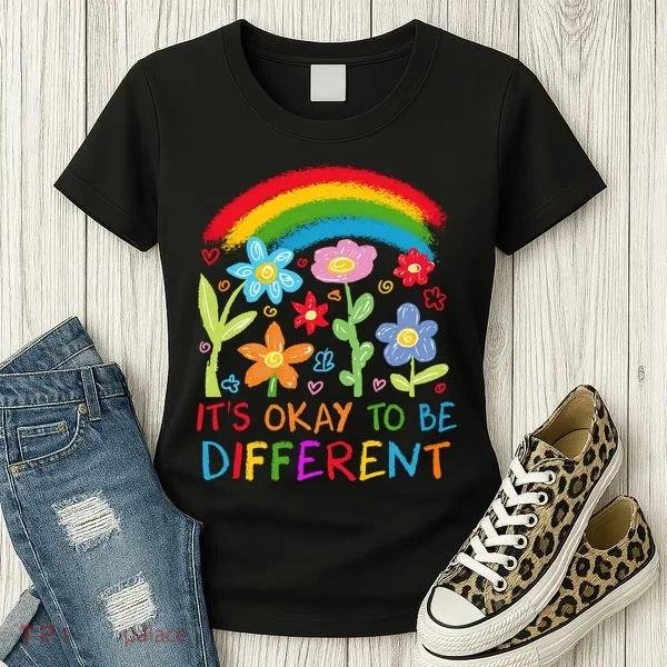 Autism Awareness ItS Ok To Be Different Women's T-Shirt