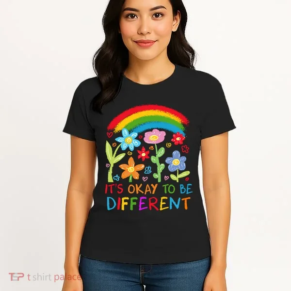 Autism Awareness ItS Ok To Be Different Women's T-Shirt