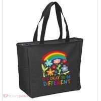 Autism Awareness ItS Ok To Be Different Tote Bag thumb 2