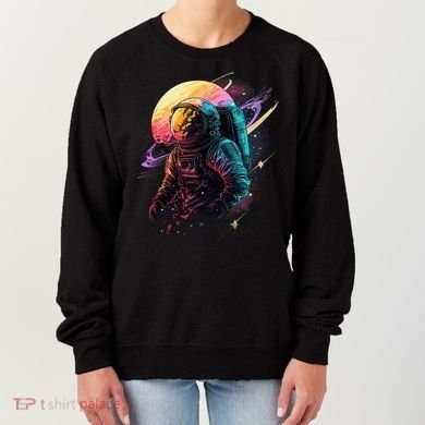 An Astronaut In Outer Space Women's Sweatshirt