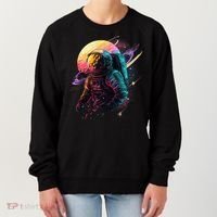 An Astronaut In Outer Space Women's Sweatshirt thumb 0