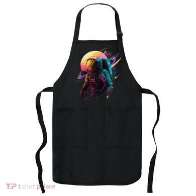 An Astronaut In Outer Space Apron
