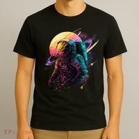 An Astronaut In Outer Space T-Shirt thumb 3