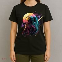 An Astronaut In Outer Space T-Shirt thumb 4