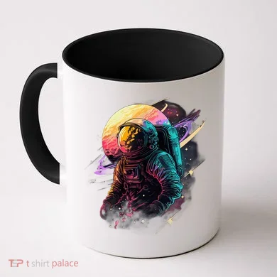 An Astronaut In Outer Space Coffee Mug