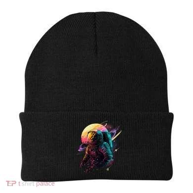 An Astronaut In Outer Space Beanie