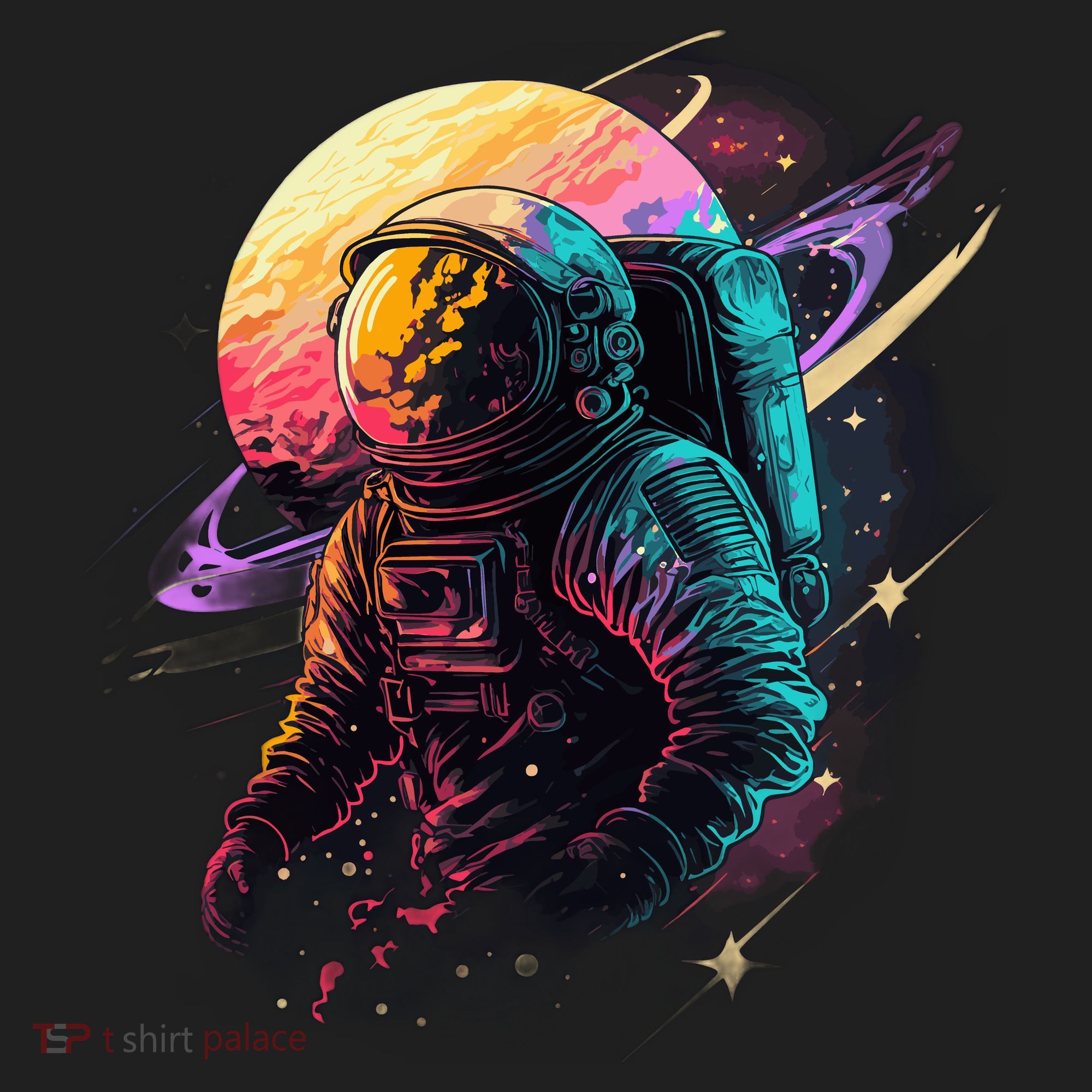 An Astronaut In Outer Space Hat