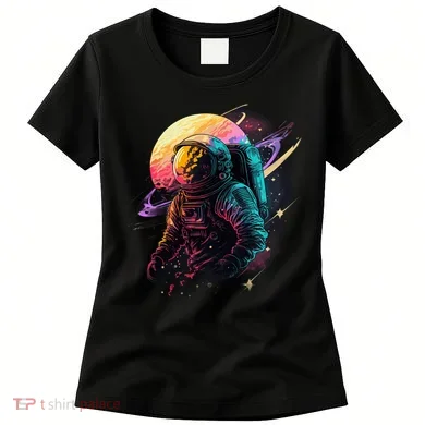An Astronaut In Outer Space Women's T-Shirt