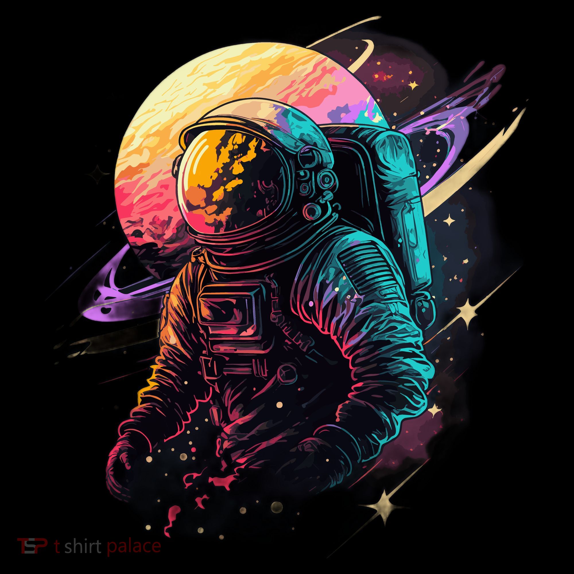 An Astronaut In Outer Space Kids Hoodie