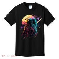 An Astronaut In Outer Space Kids T-Shirt thumb 0